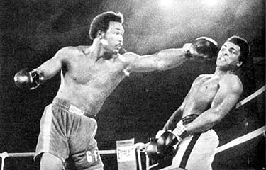George Foreman and Muhammad Ali
