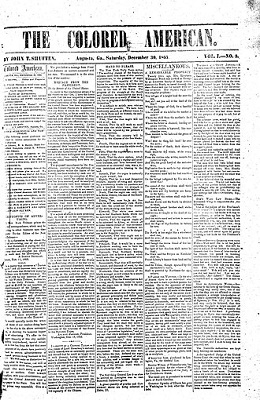 The Colored American (GA)