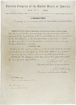 Fifteenth Amendment