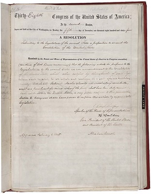 Thirteenth Amendment